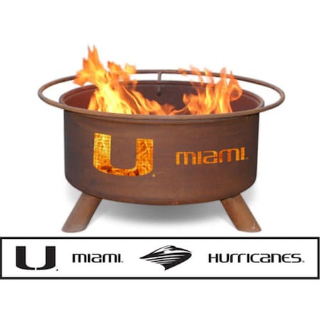 Patina Products University of Miami Fire Pit F225